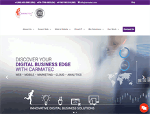 Tablet Screenshot of carmatec.com